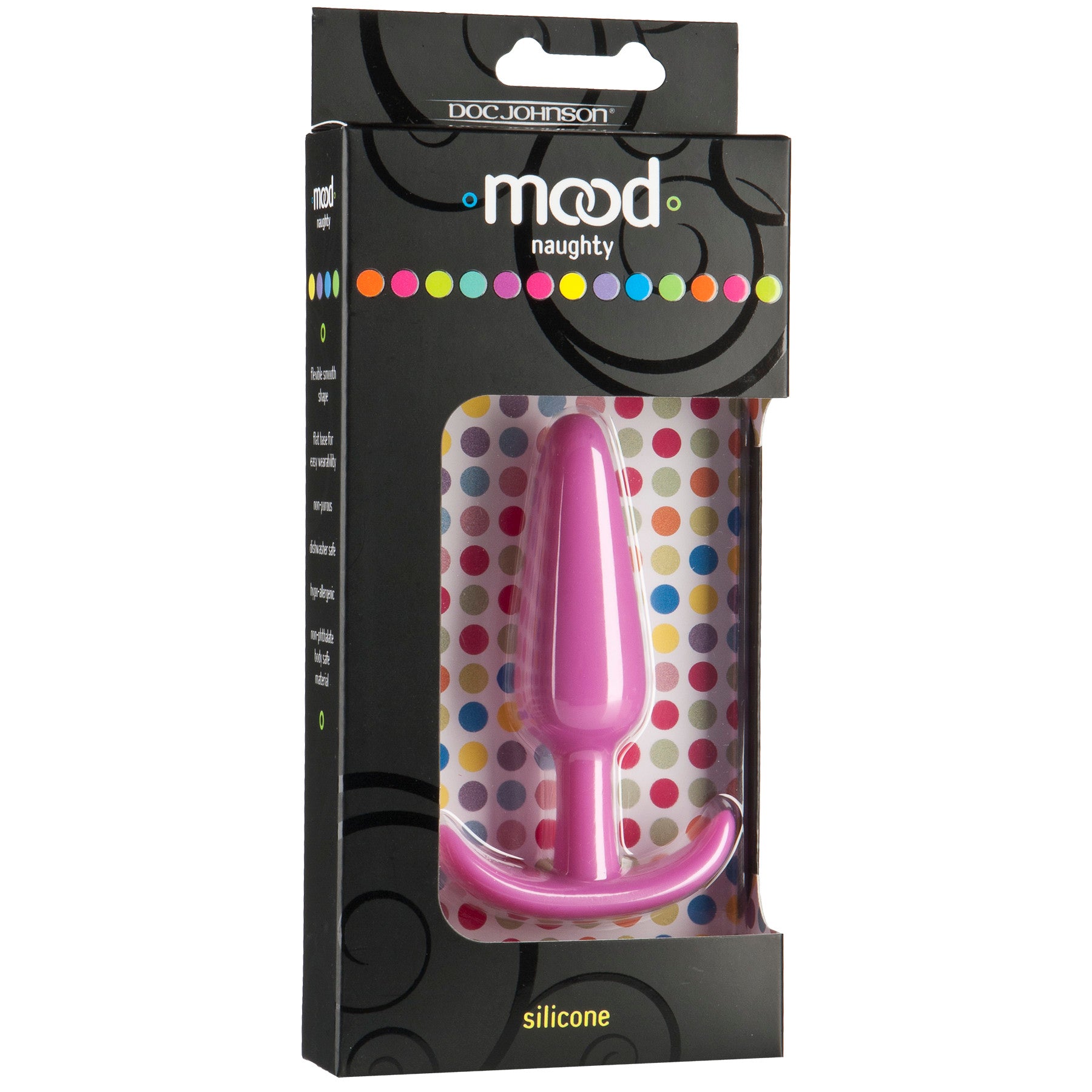 NAUGHTY - PINK - 3.5\"