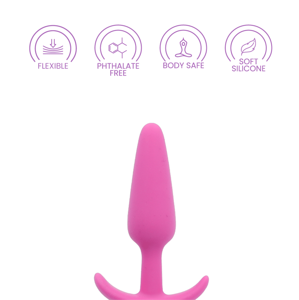 NAUGHTY - PINK - 3.5\"