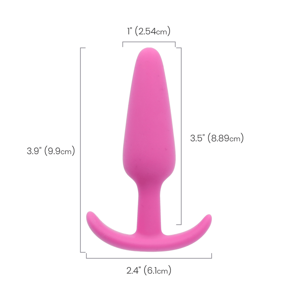 NAUGHTY - PINK - 3.5\"