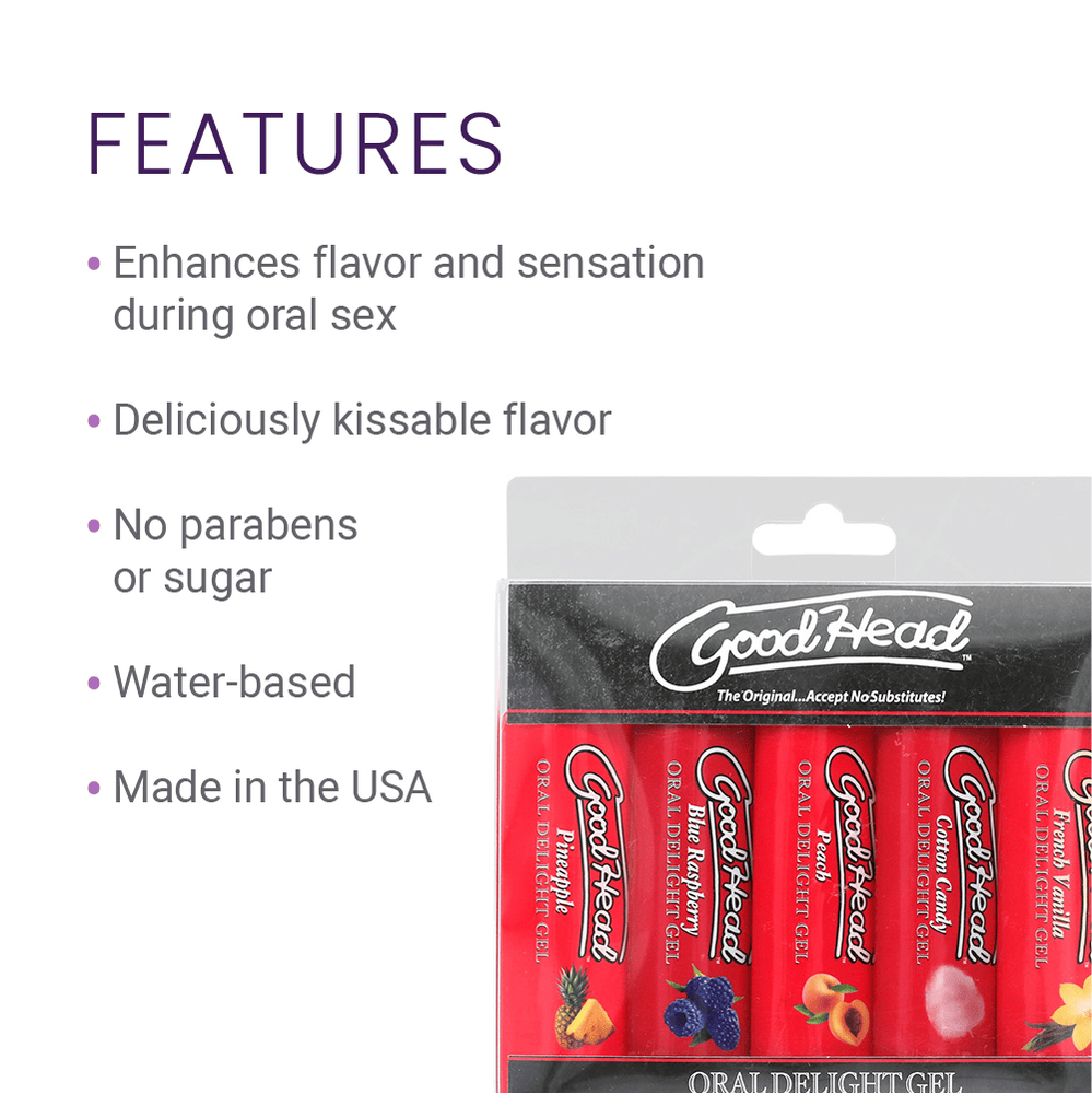 ORAL DELIGHT GEL 1OZ 5PK - ORIGINAL