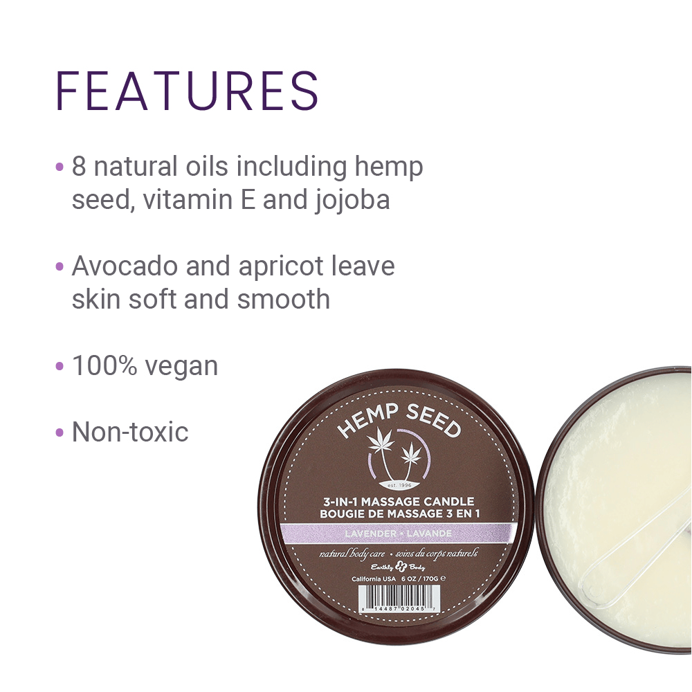 LAVENDER ROUND CANDLE