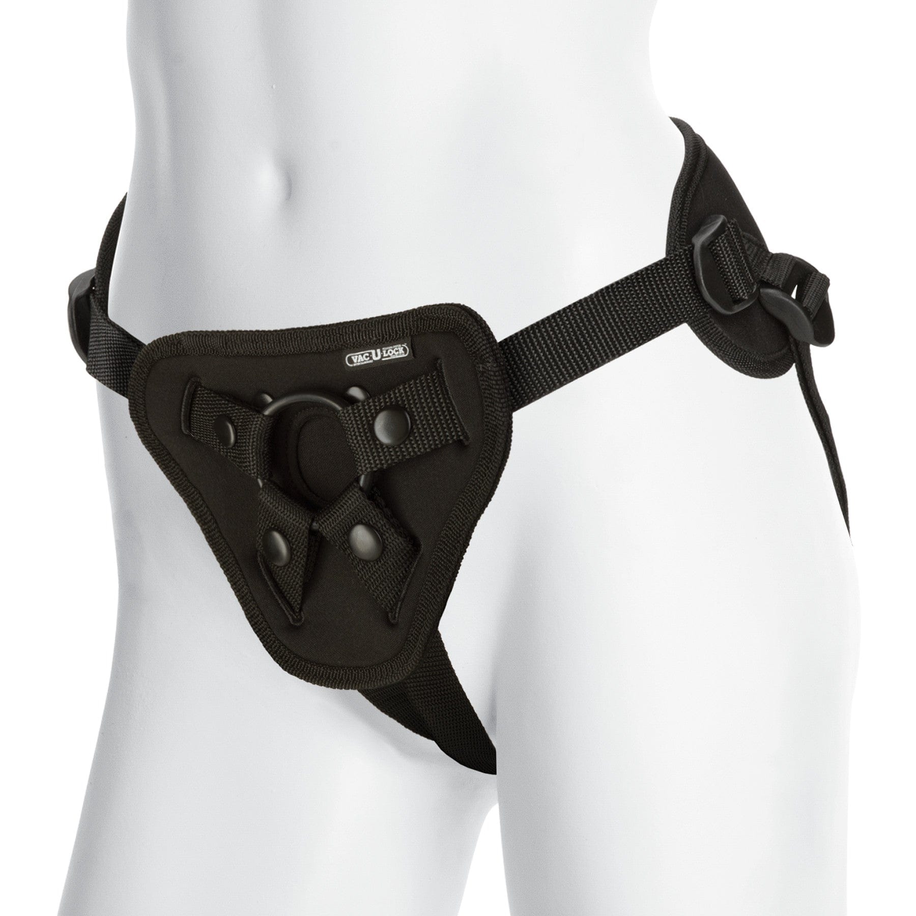 SUPREME HARNESS W/ PLUG - BLACK