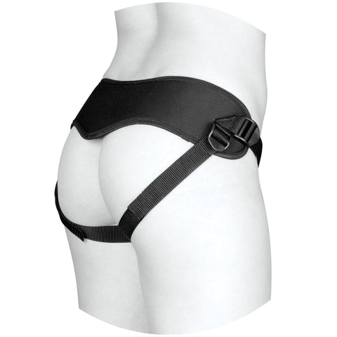 SUPREME HARNESS W/ PLUG - BLACK