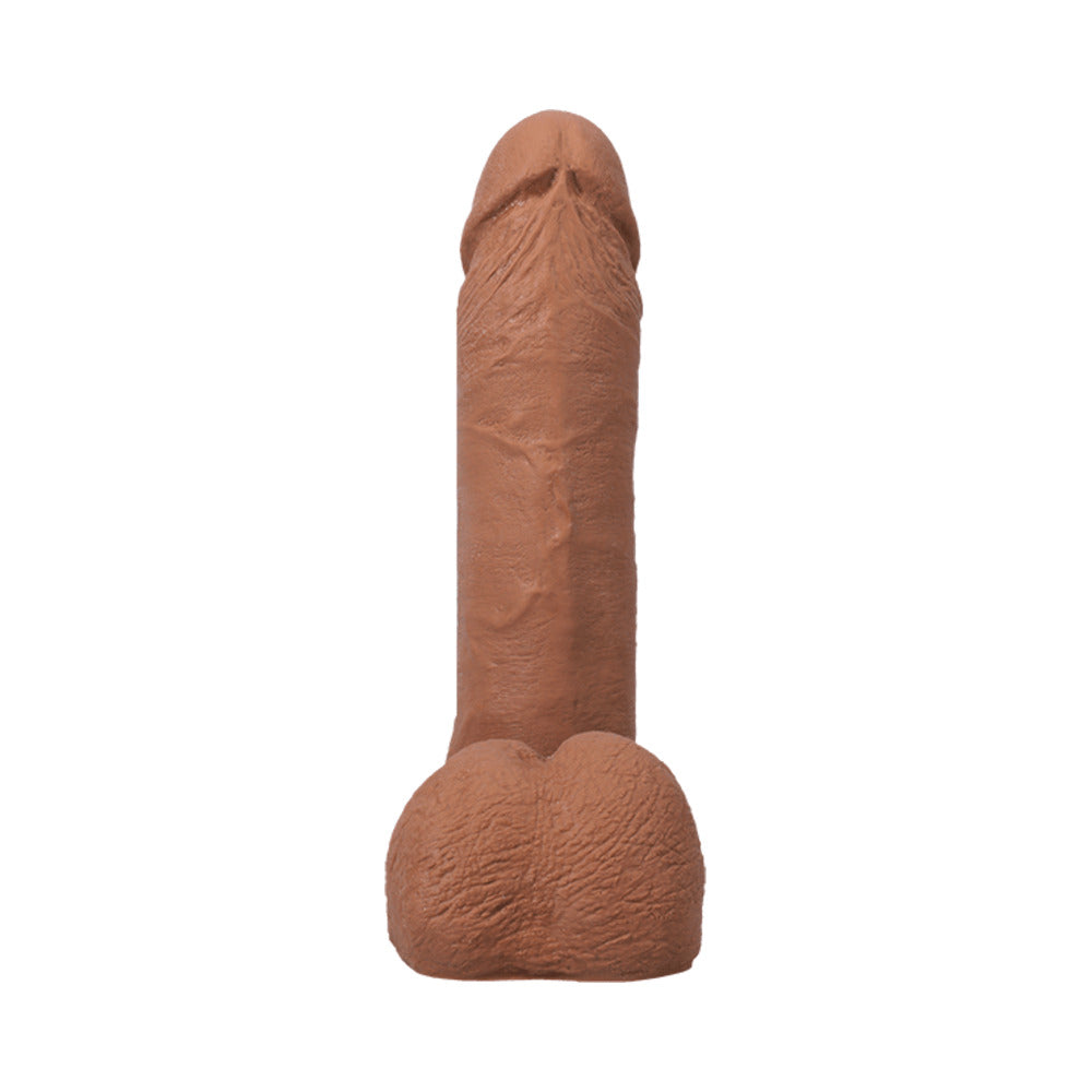 6\" REALISTIC COCK W/ BALLS - ULTRASKYN - CARAMEL
