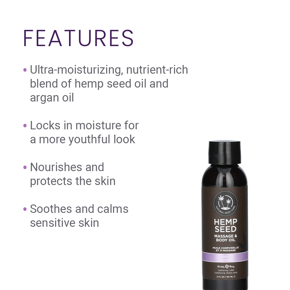 LAVENDER MASSAGE OIL - 2OZ