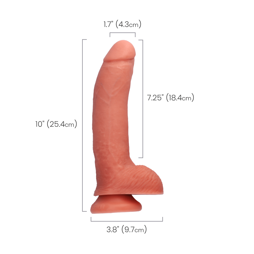 9" COCK W/ BALLS - LIGHT