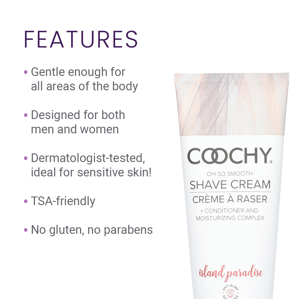 SHAVE CREAM - ISLAND PARADISE - 7.2OZ
