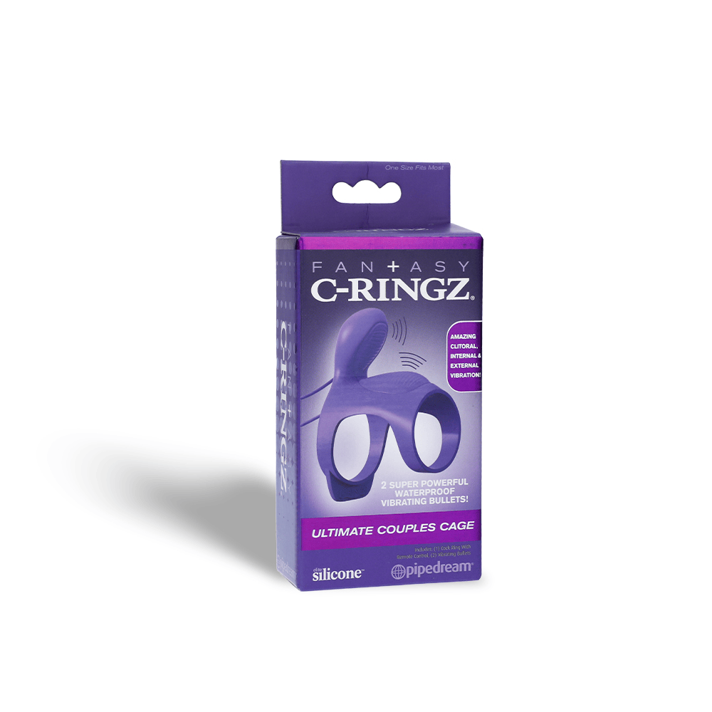 Fantasy C-Ringz Ultimate Couples Cage Amazing Intimate Essentials Fantasy C-Ringz Ultimate Couples Cage Amazing Intimate Essentials