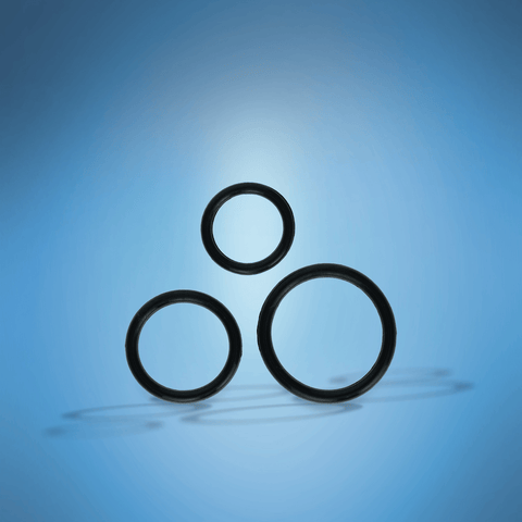 Fantasy C-Ringz Silicone 3-Ring Stamina Set- Black