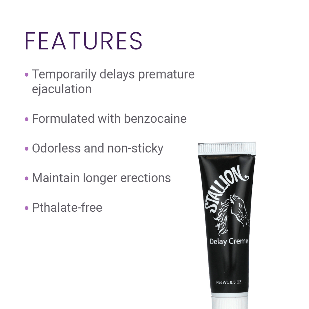 STALLION DELAY CRÈME-.5 OZ.