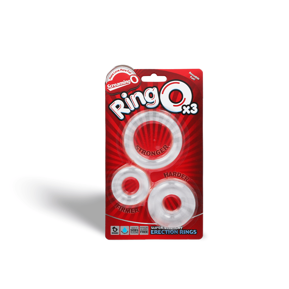 Screaming O RingO 3pk - Clear