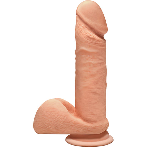 7\" COCK W/ BALLS - VANILLA