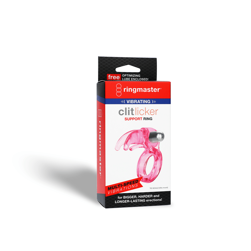 RingMaster Vibrating Clit Flicker Support Ring