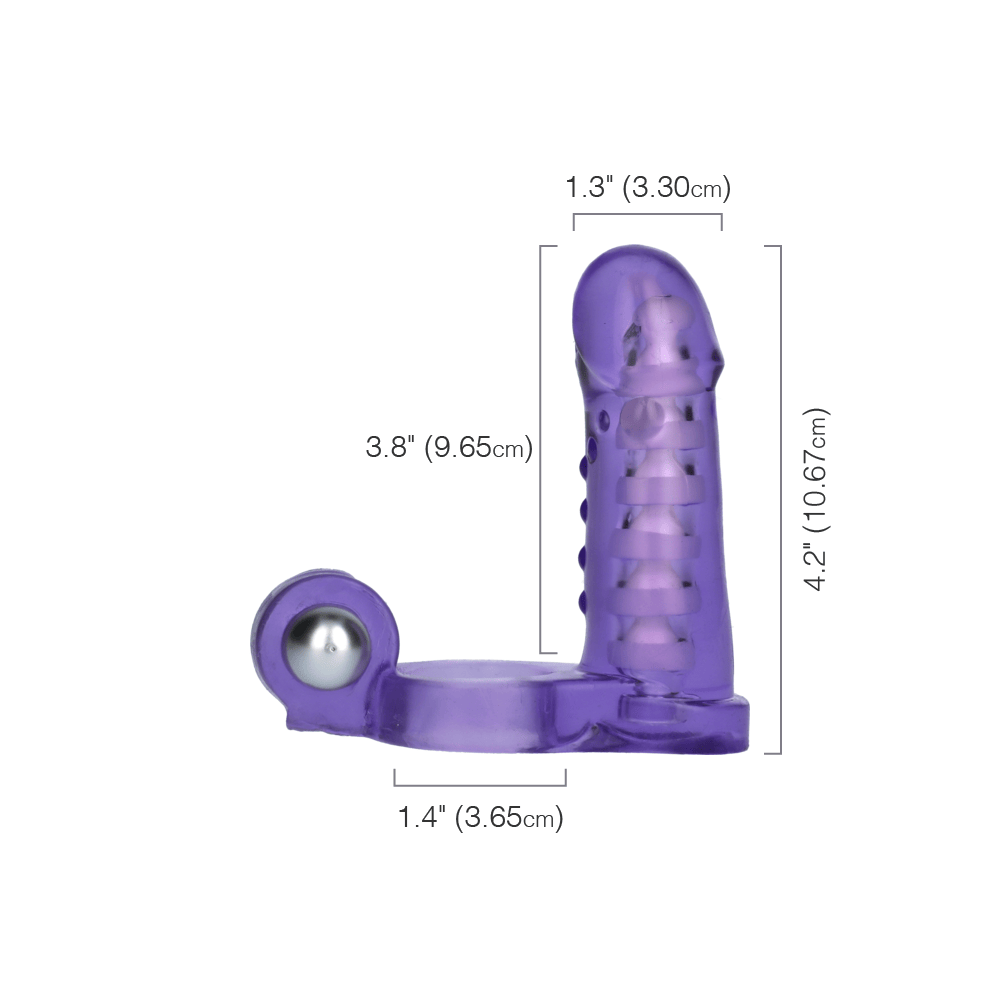 RingMaster Vibrating Double Up Bendable DP Ring