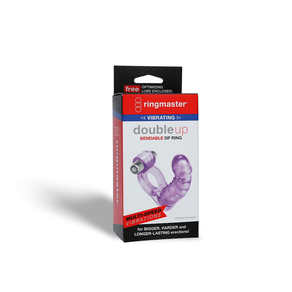 RingMaster Vibrating Double Up Bendable DP Ring Amazing Intimate Essentials RingMaster Vibrating Double Up Bendable DP Ring Amazing Intimate Essentials