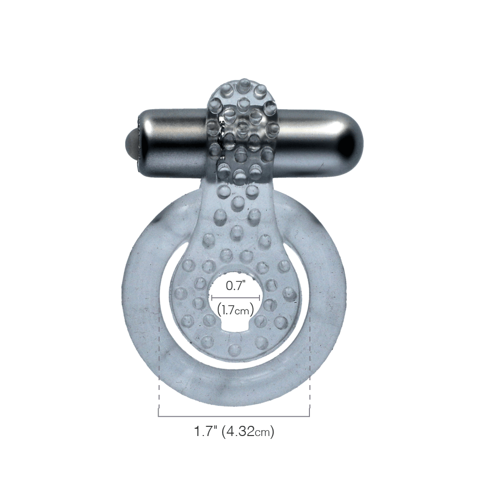 RingMaster Vibrating Power Ring with Dual Support