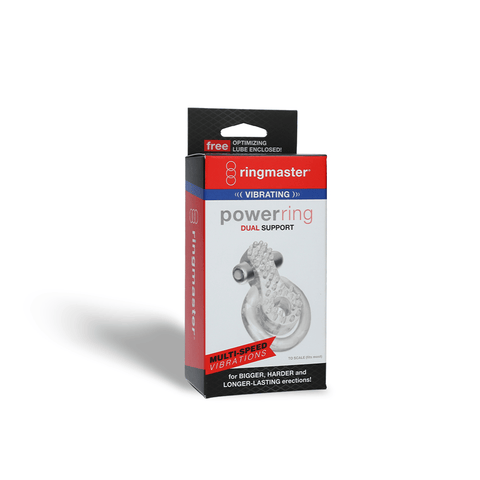 RingMaster Vibrating Power Ring with Dual Support