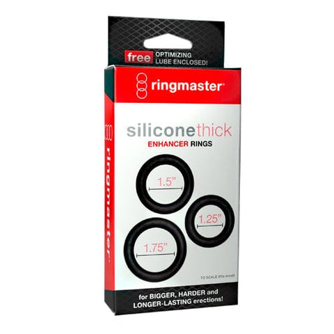 SILICONE ENHANCER THICK RINGS