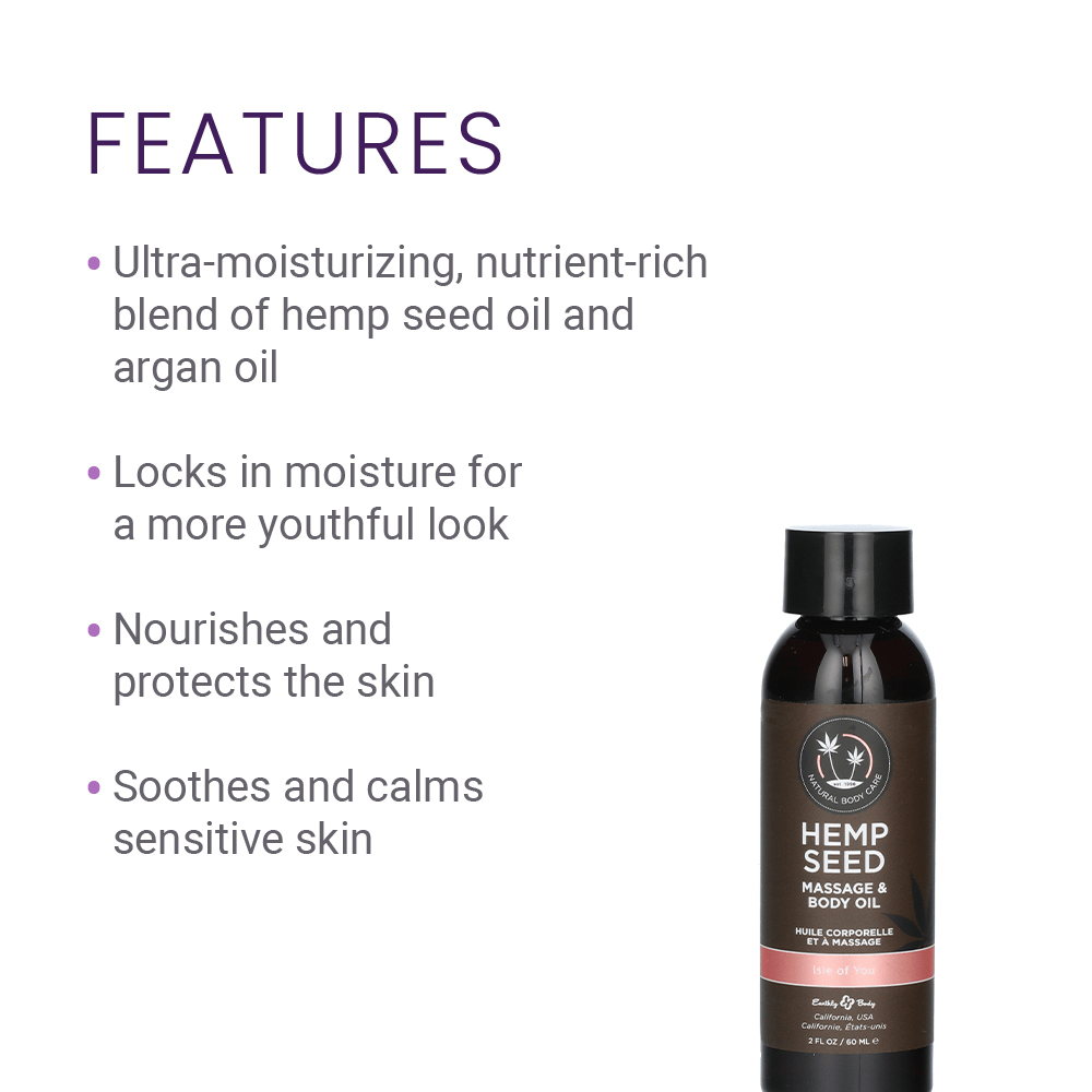 ISLE OF YOU MASSAGE OIL - 2OZ