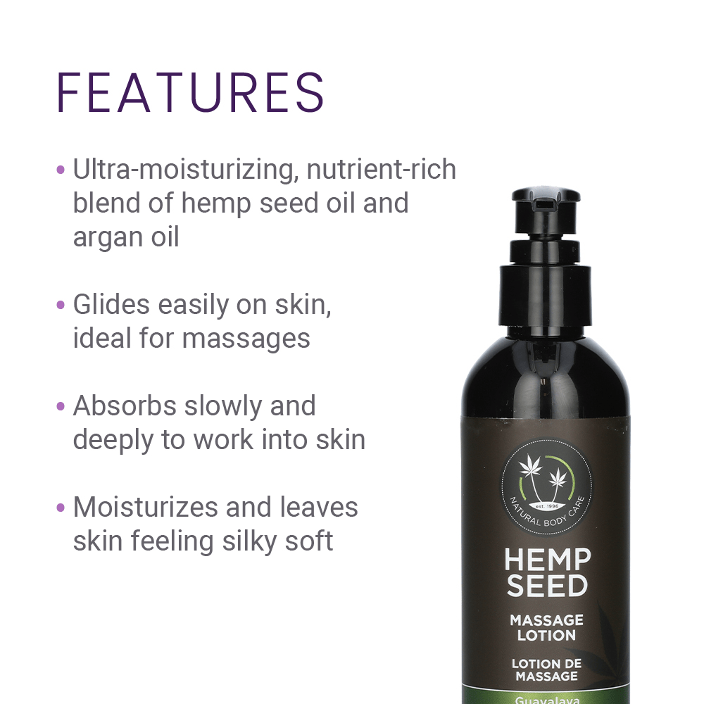 GUAVALAVA MASSAGE LOTION - 8OZ