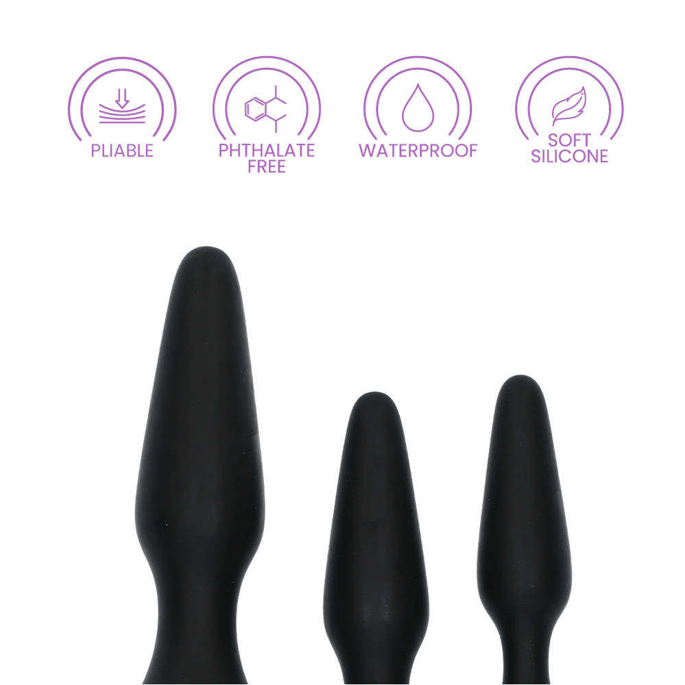 SILICONE ANAL TRAINER KIT