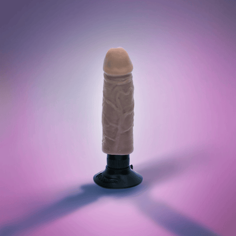 VIBRATING COCK - LIGHT - 6"