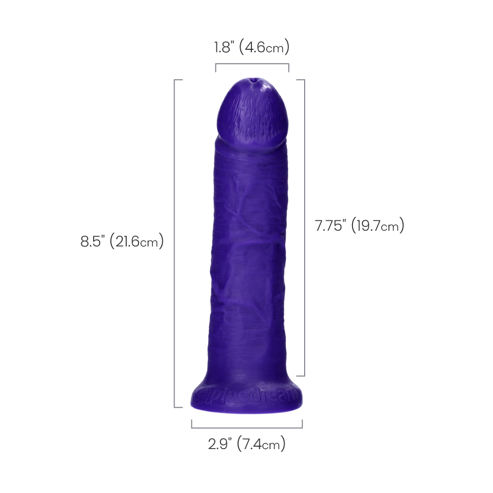 DILDO 8" - PURPLE