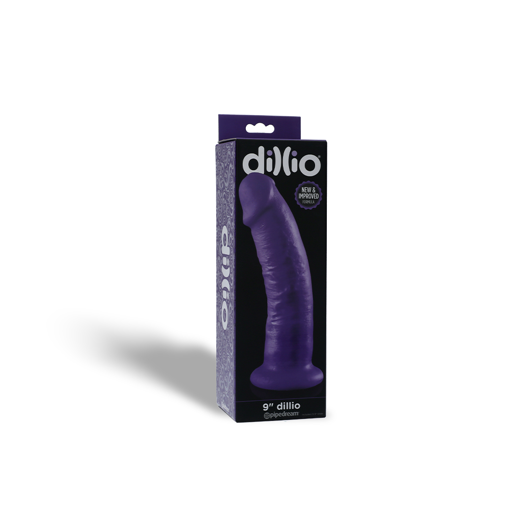 DILDO 9" - PURPLE