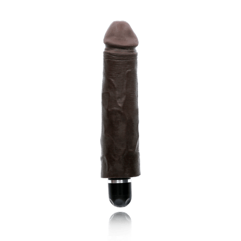 VIBRATING STIFFY - BROWN - 7"