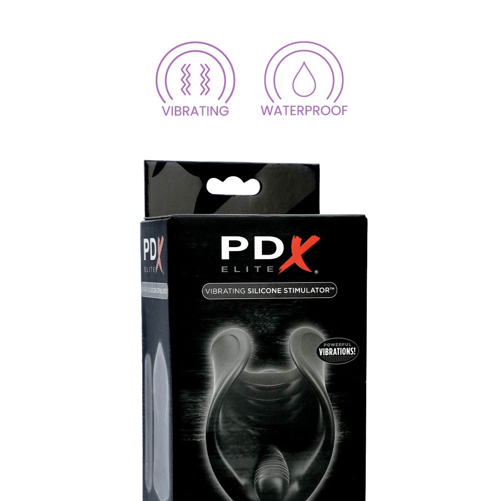 VIBRATING SILICONE STIMULATOR