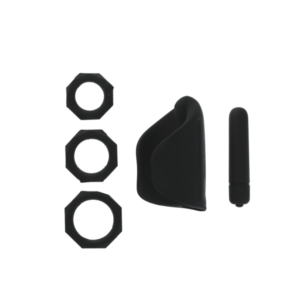 VIBRATING SILICONE STIMULATOR