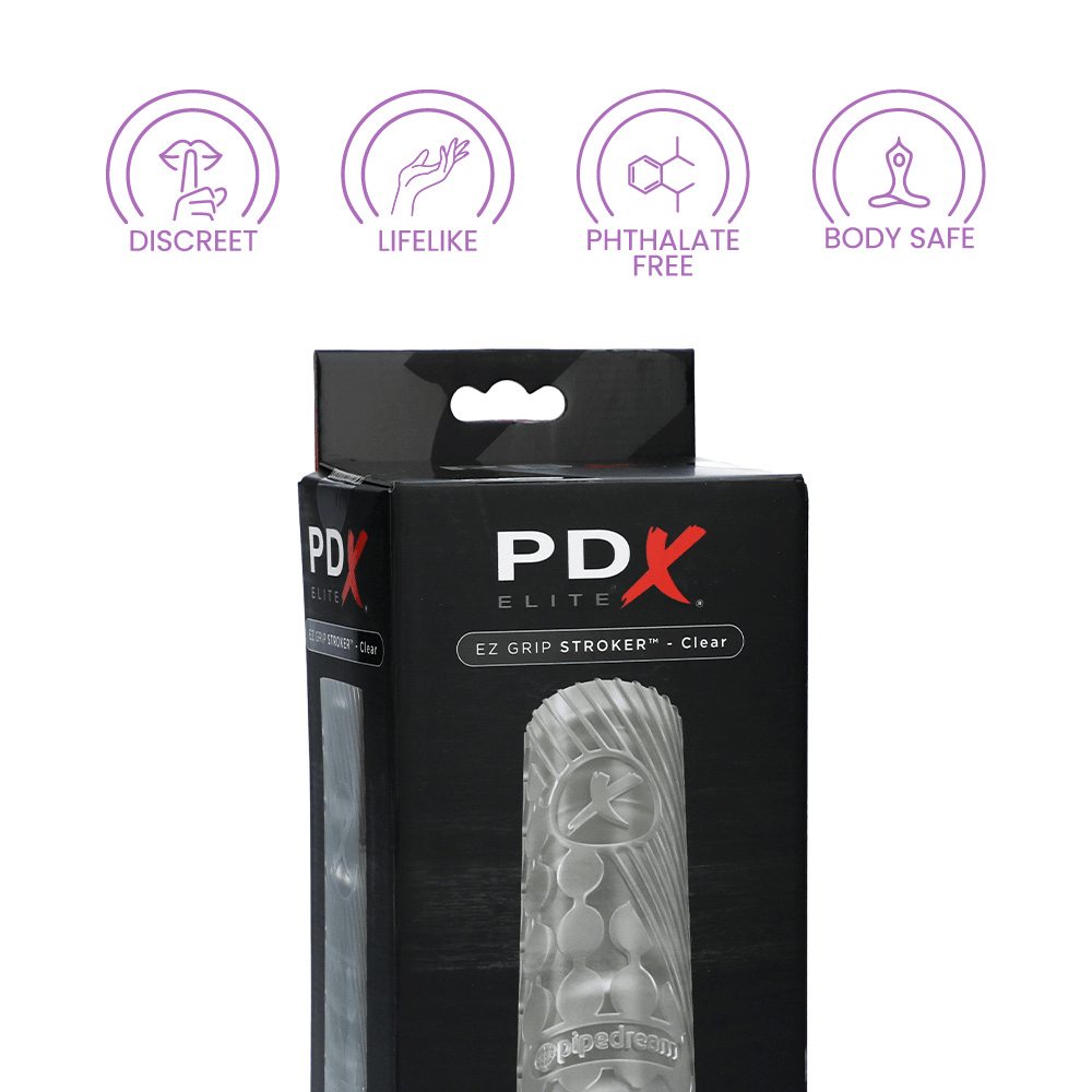 EZ GRIP STROKER - CLEAR