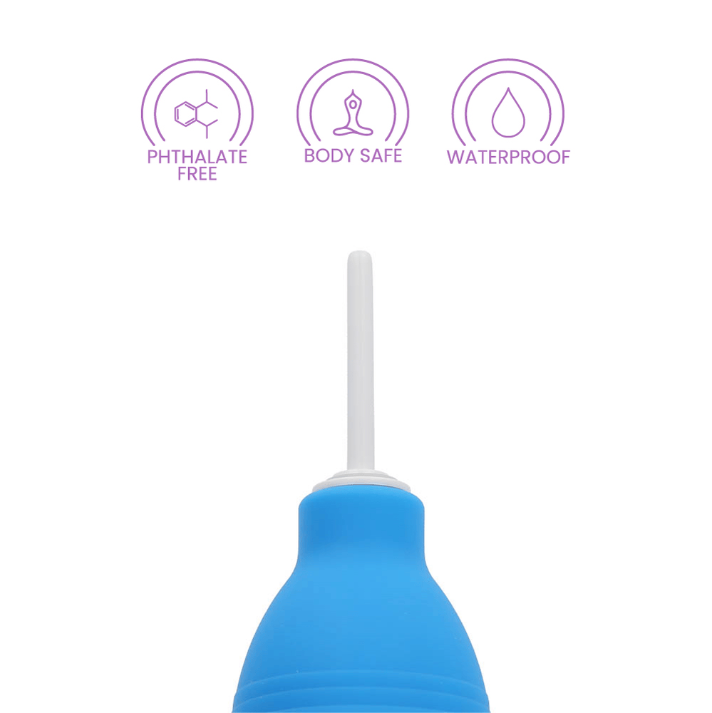 BULB - ANAL CLEAN ENEMA - BLUE