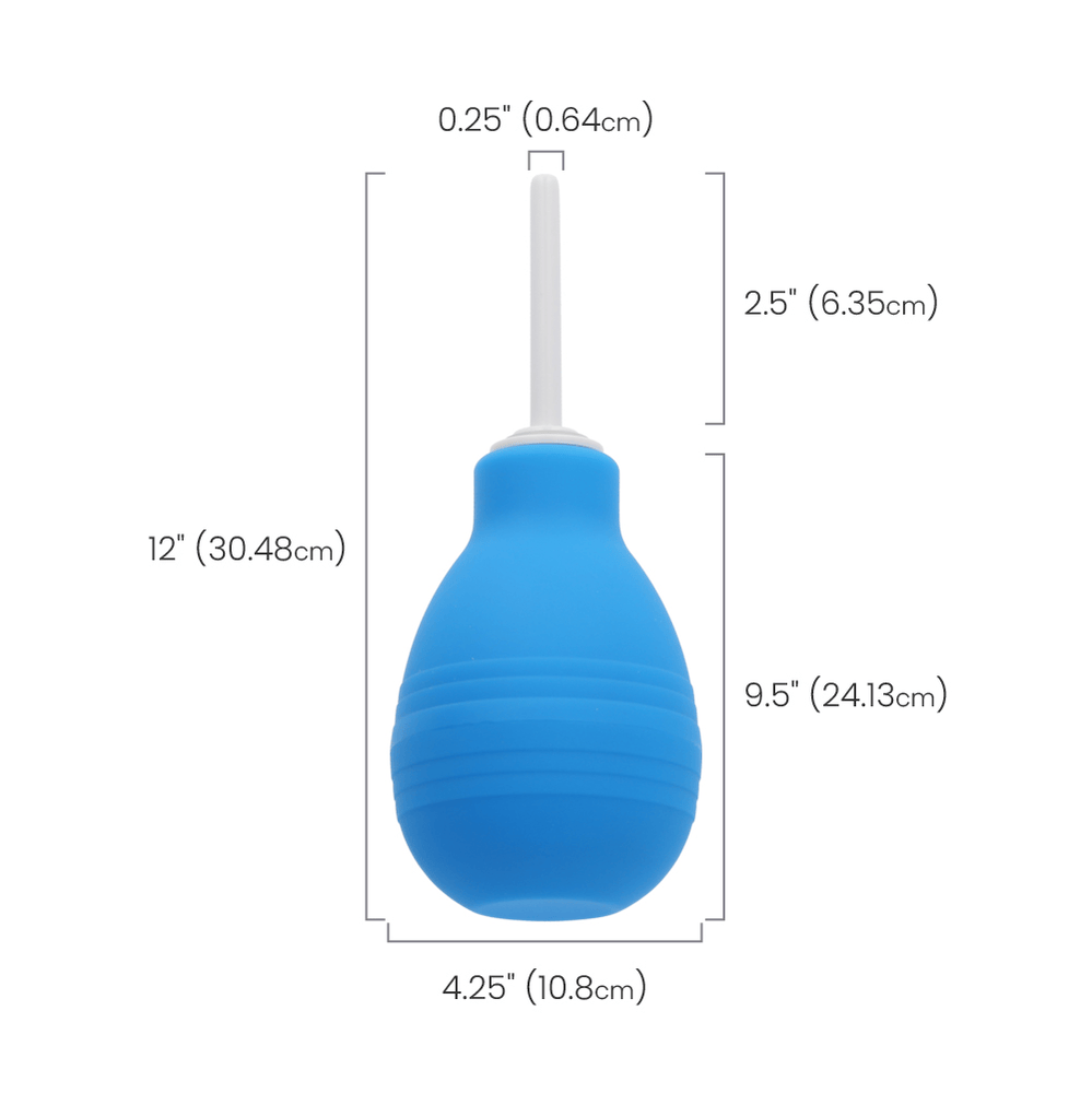 BULB - ANAL CLEAN ENEMA - BLUE