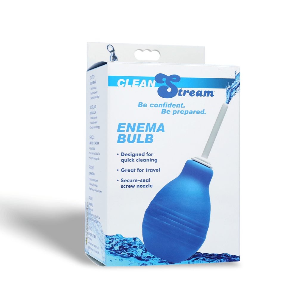 BULB - ANAL CLEAN ENEMA - BLUE