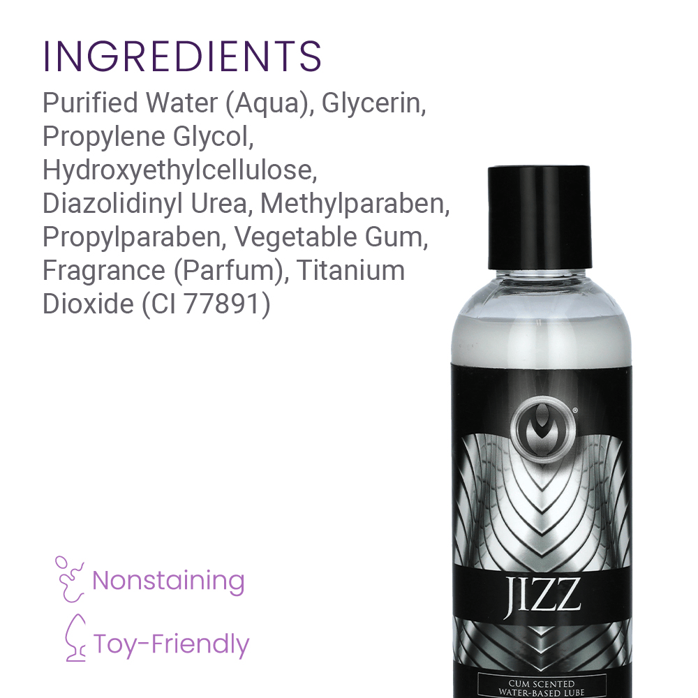 JIZZ SCENTED LUBE 8OZ