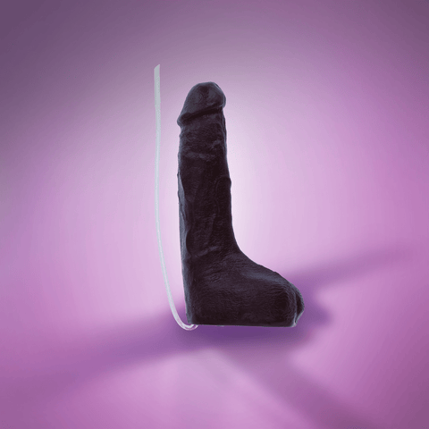 BUST IT - SQUIRTING REALISTIC COCK - BLACK