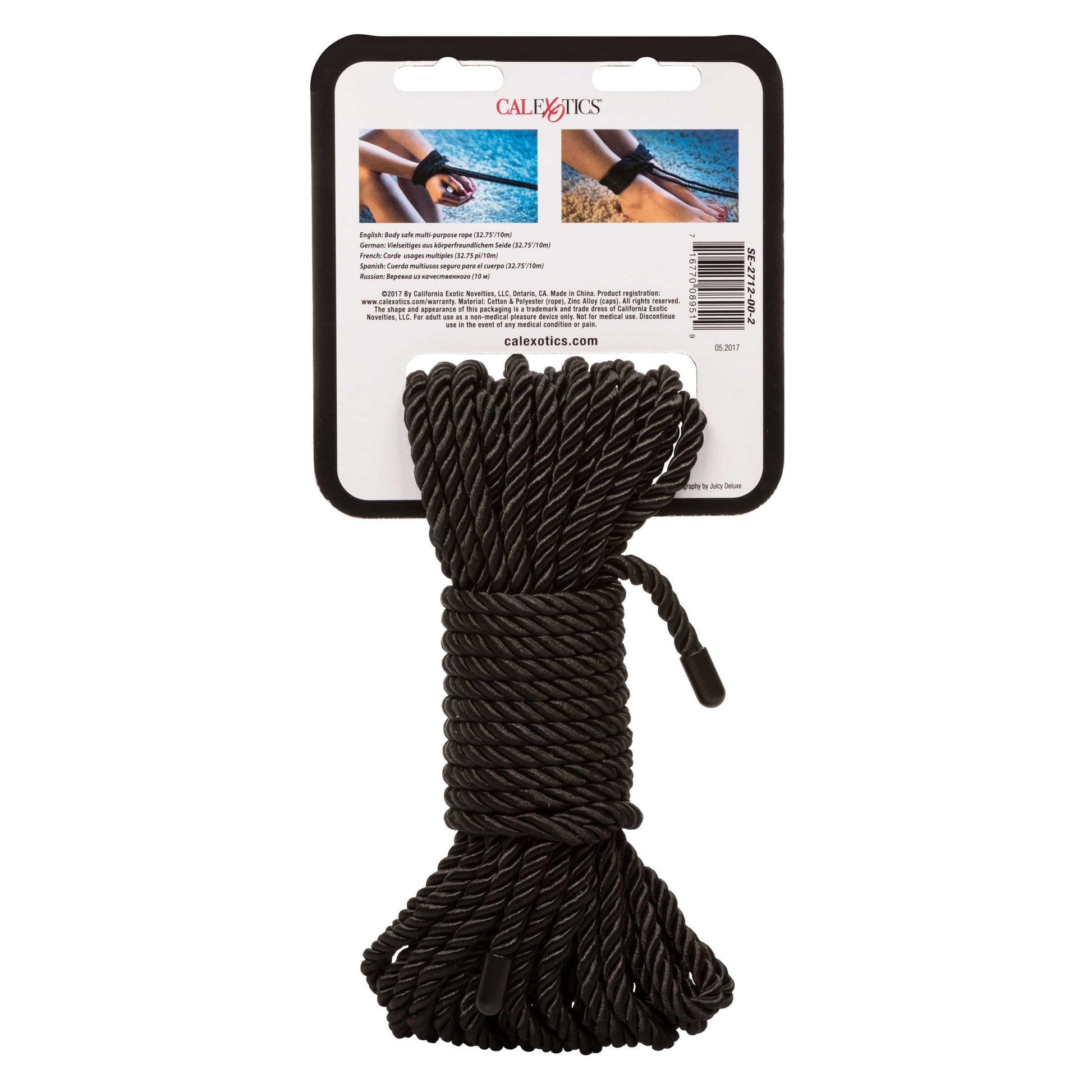 BDSM ROPE 10M - BLACK
