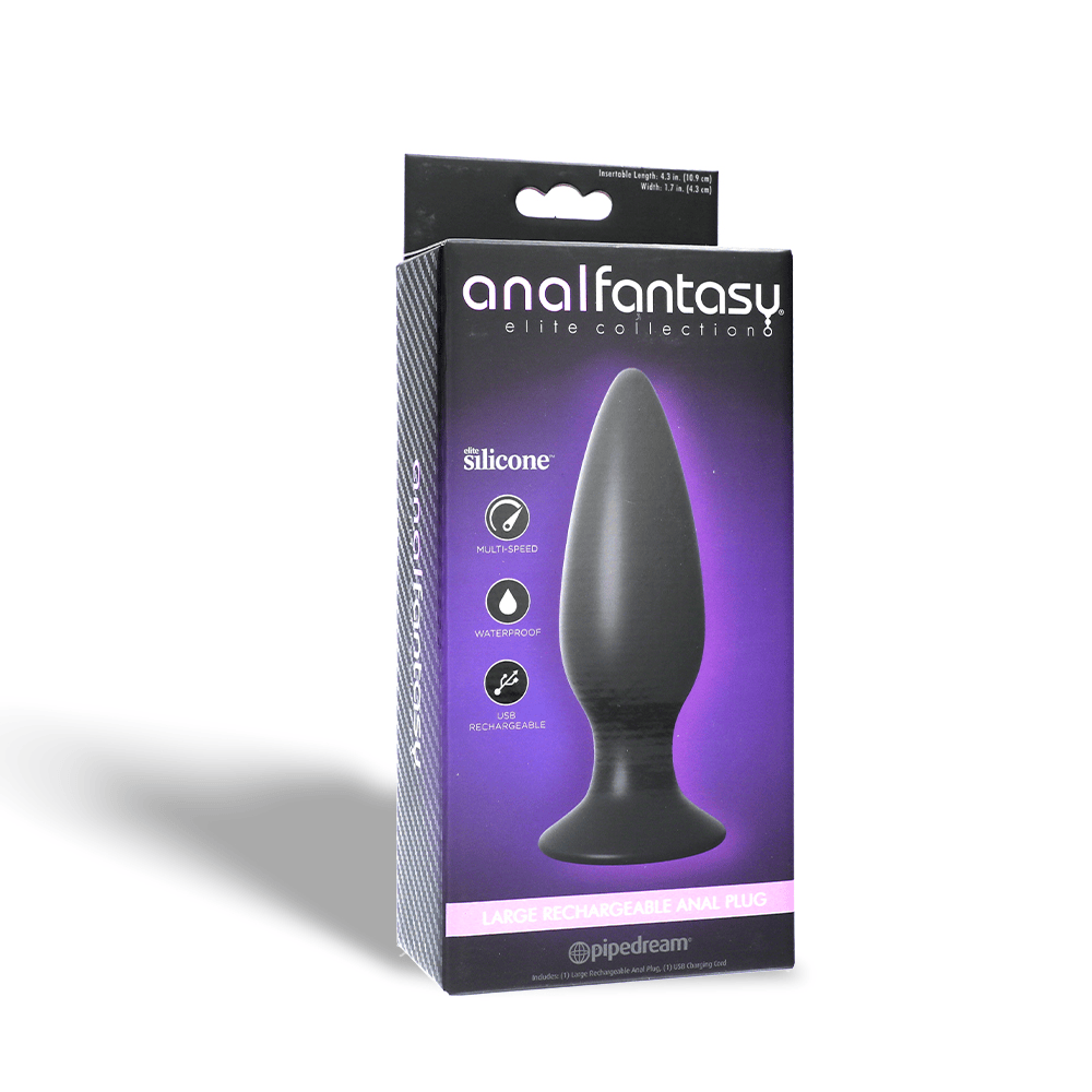 RECHARGEABLE ANAL PLUG - LARGE