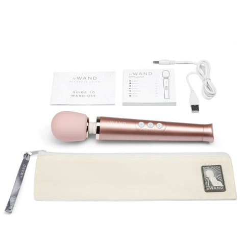 PETITE RECHARGEABLE MASSAGER - ROSE GOLD