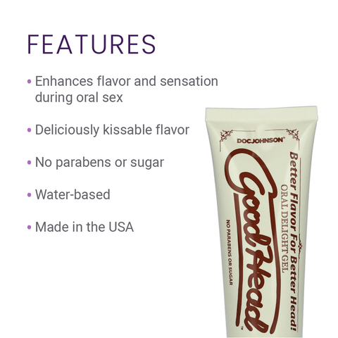 ORAL DELIGHT GEL 4OZ - FRENCH VANILLA