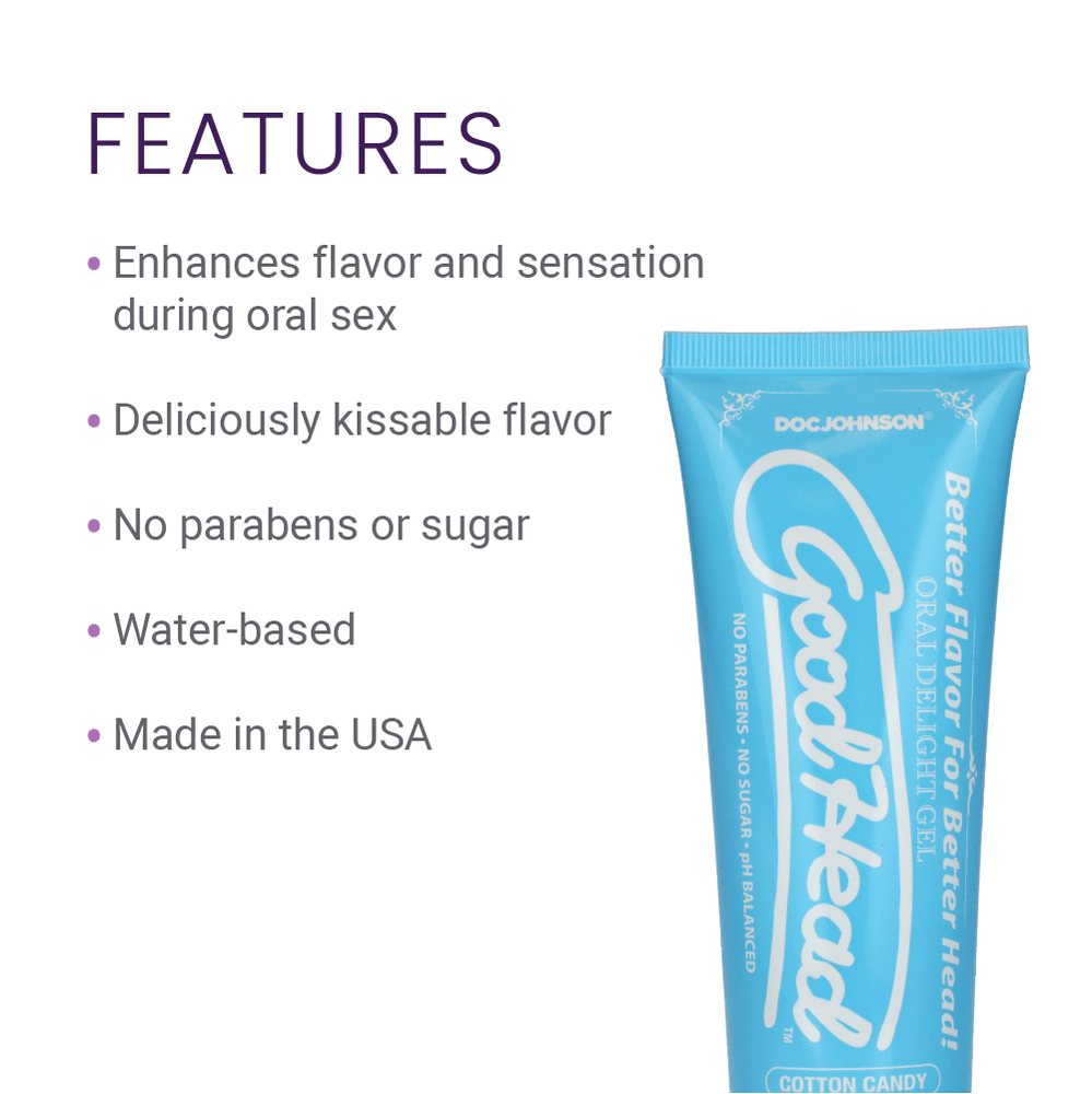 ORAL DELIGHT GEL 4OZ - COTTON CANDY