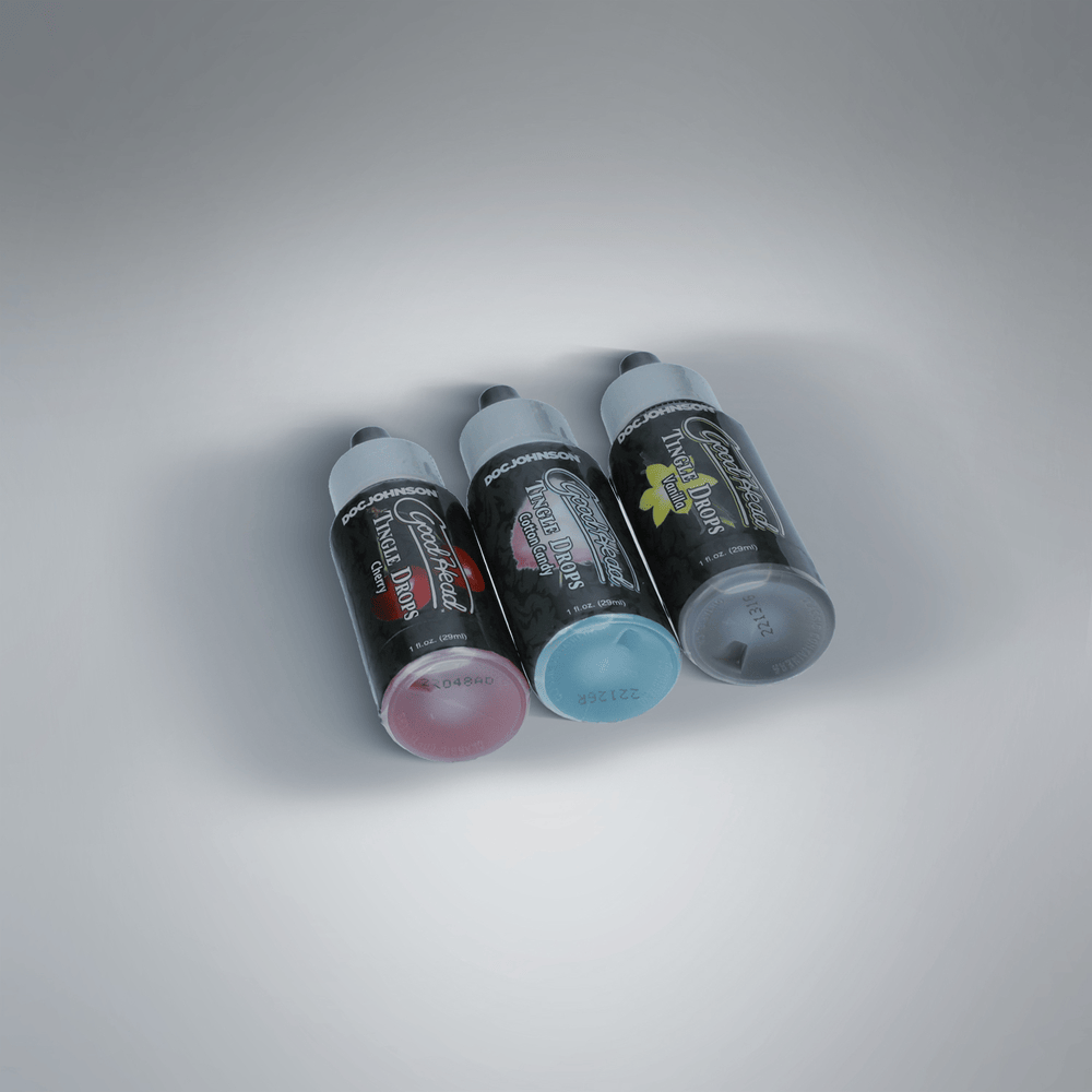 TINGLE DROPS 3PK - FRENCH VANILLA, COTTON CANDY, CHERRY