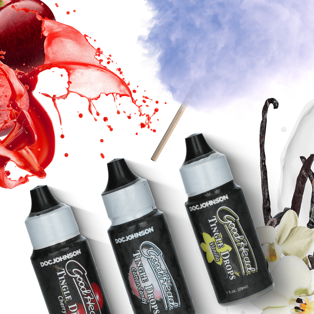 TINGLE DROPS 3PK - FRENCH VANILLA, COTTON CANDY, CHERRY