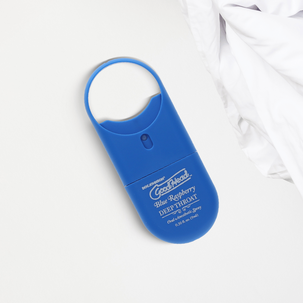 DEEP THROAT TO GO .33 OZ - BLUE RASPBERRY