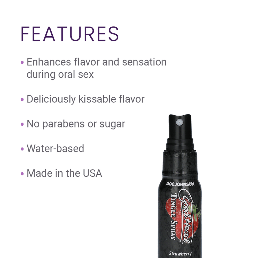 TINGLE SPRAY 1OZ - SALIVATING STRAWBERRY