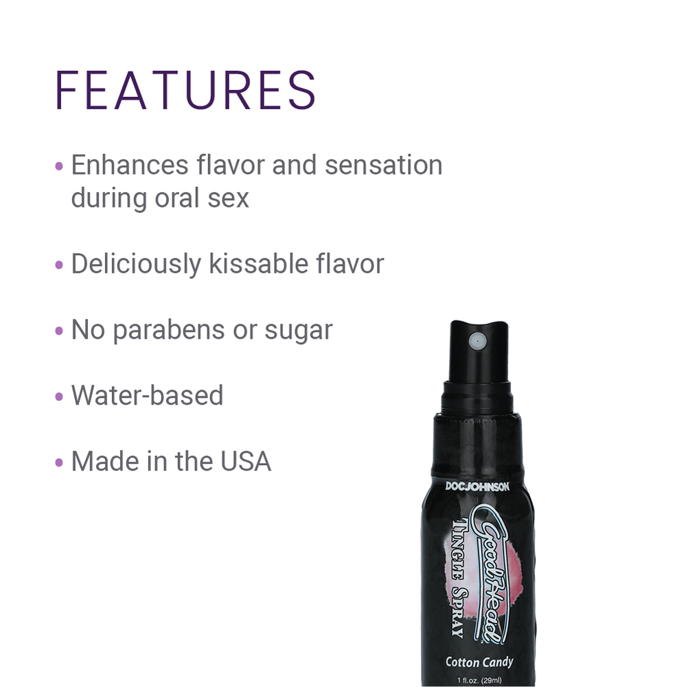 TINGLE SPRAY 1OZ - COTTON CANDY