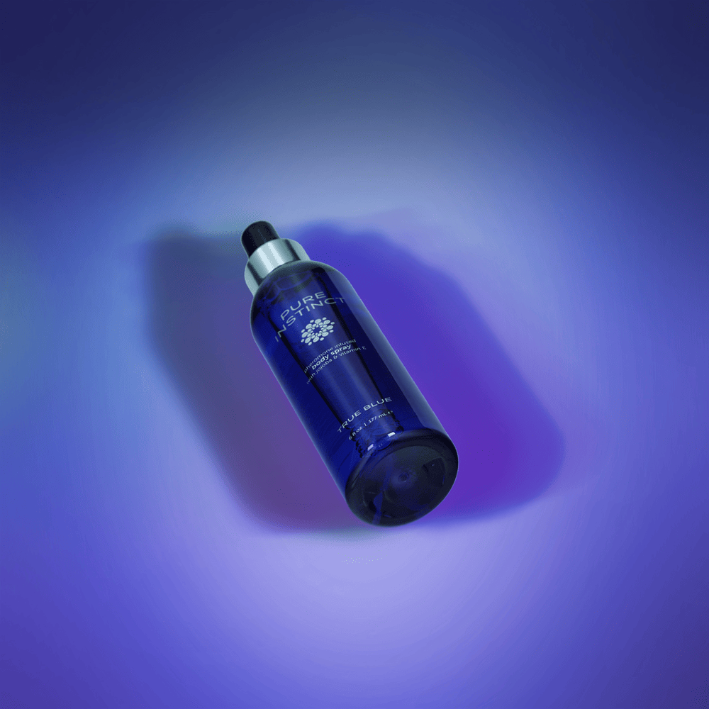 Pure Instinct Pheromone Body Spray True Blue 6oz Amazing
