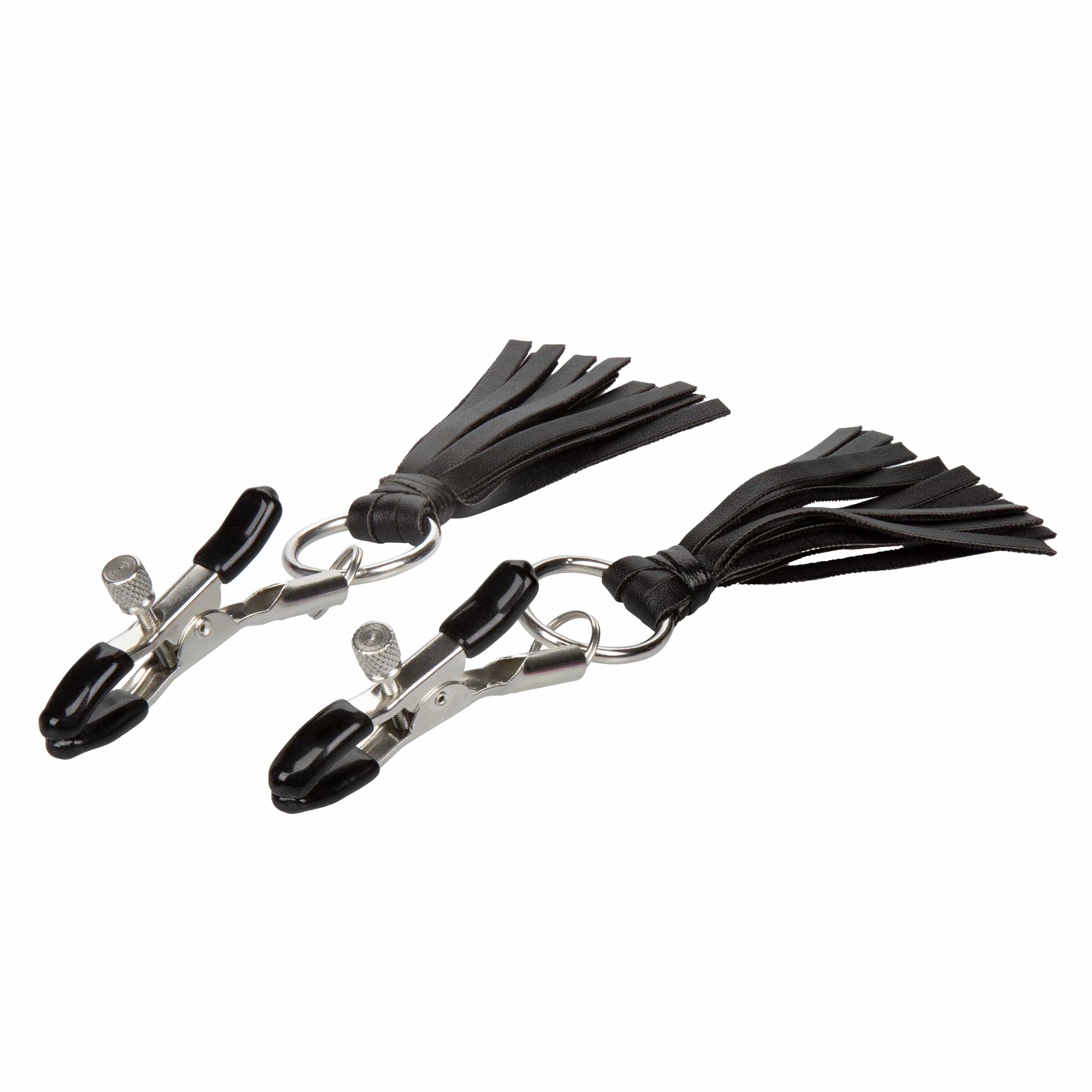 PLAYFUL TASSELS NIPPLE CLAMPS - BLACK