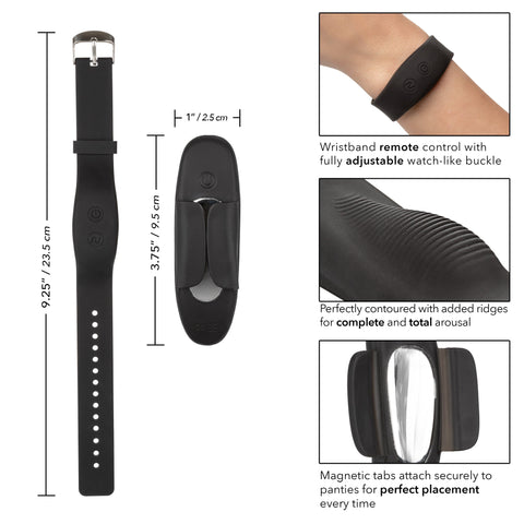 LOCK-N-PLAY WRISTBAND REMOTE PANTY TEASER